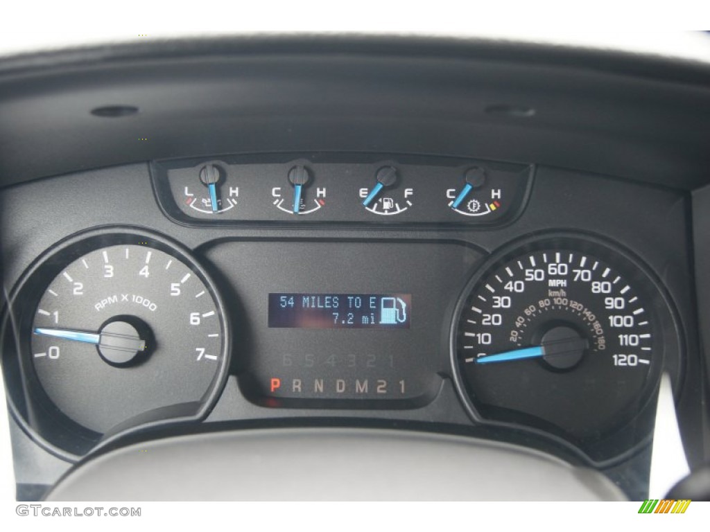 2013 Ford F150 STX SuperCab 4x4 Gauges Photo #71964622