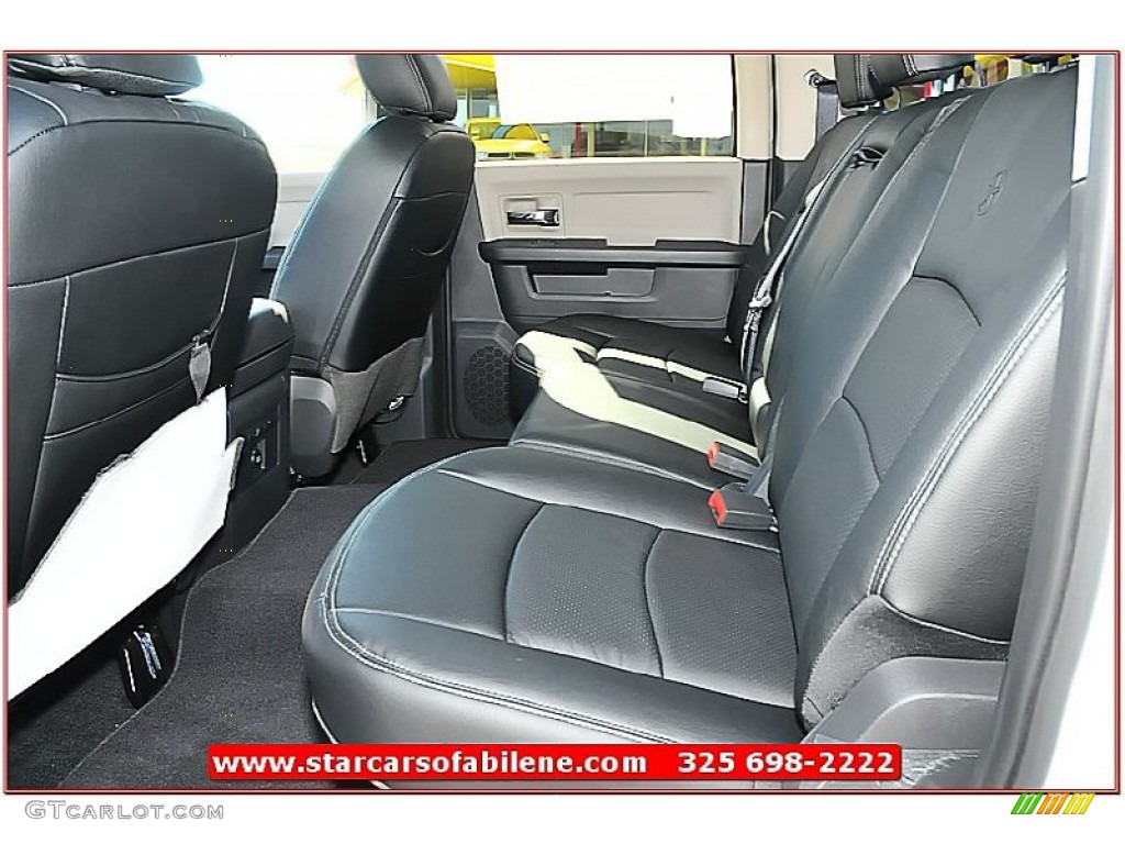 2012 Ram 1500 Lone Star Crew Cab 4x4 - Bright White / Dark Slate Gray/Medium Graystone photo #18