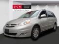 2010 Silver Shadow Pearl Toyota Sienna XLE  photo #1