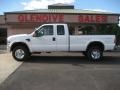 2008 Oxford White Ford F350 Super Duty XLT SuperCab 4x4  photo #2