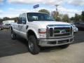 2008 Oxford White Ford F350 Super Duty XLT SuperCab 4x4  photo #4