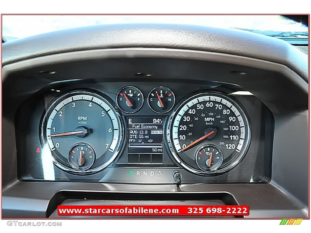 2012 Ram 1500 Lone Star Quad Cab - Bright White / Light Pebble Beige/Bark Brown photo #29