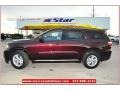 2012 Deep Molten Red Pearl Dodge Durango SXT  photo #2