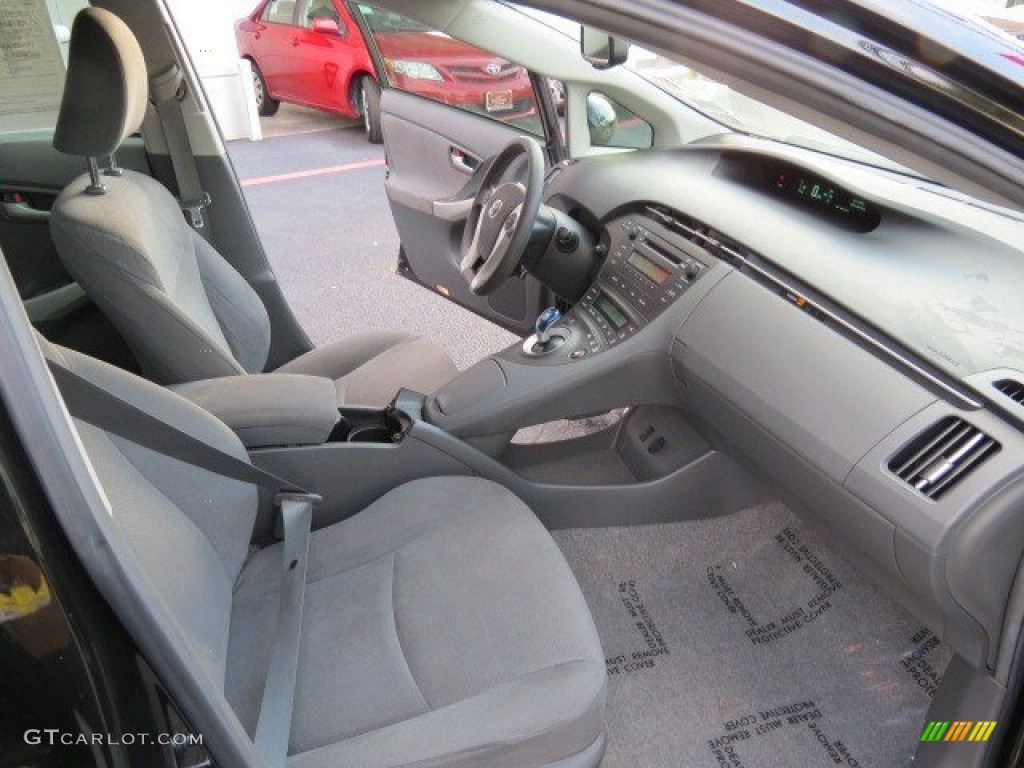 2010 Prius Hybrid II - Black / Dark Gray photo #15