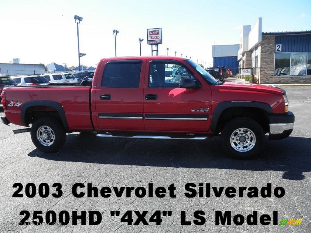 Victory Red Chevrolet Silverado 2500HD