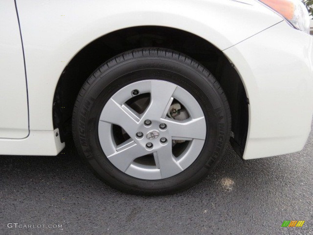 2010 Prius Hybrid III - Blizzard White Pearl / Bisque photo #9