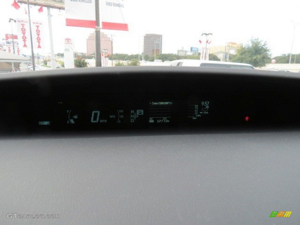 2010 Prius Hybrid III - Blizzard White Pearl / Bisque photo #16