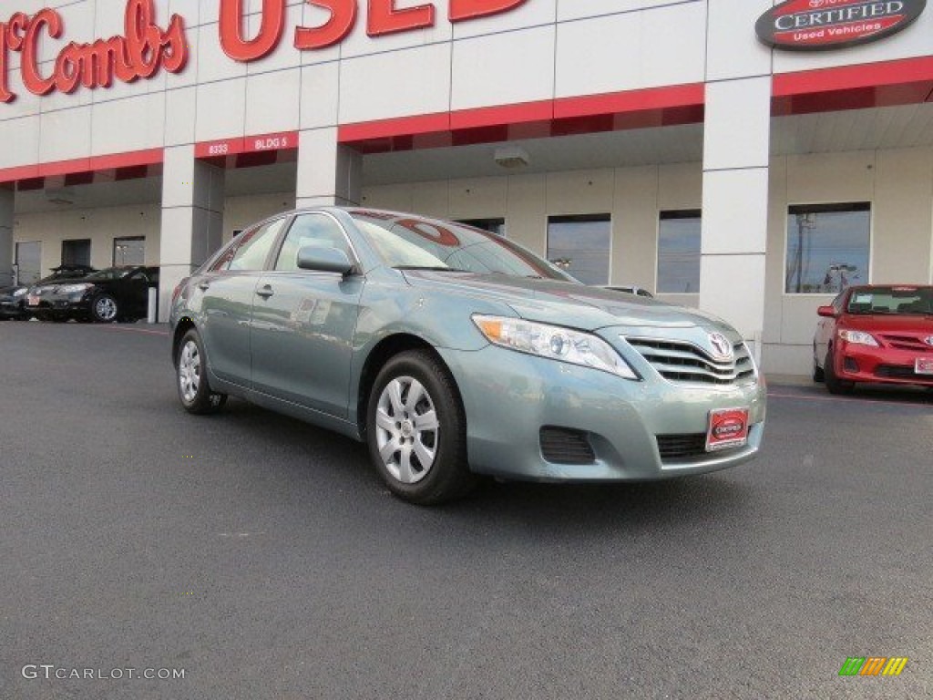2010 Camry LE - Aloe Green Metallic / Bisque photo #1