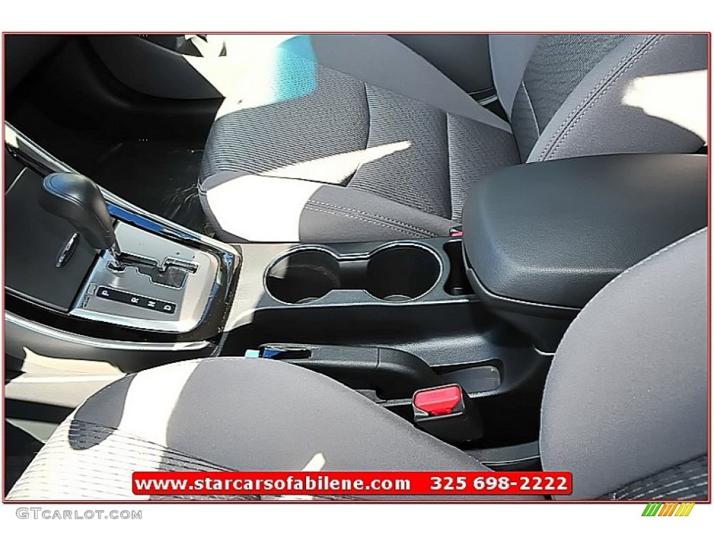 2013 Elantra Coupe GS - Titanium Gray Metallic / Gray photo #17