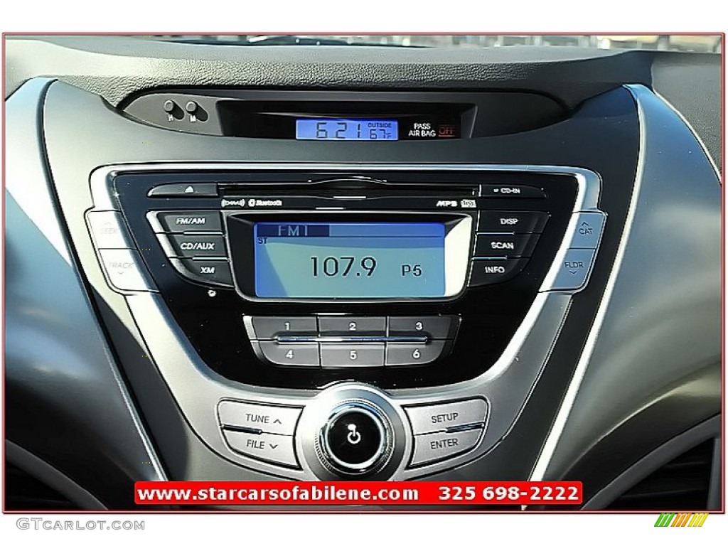 2013 Elantra Coupe GS - Titanium Gray Metallic / Gray photo #26