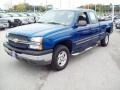 Front 3/4 View of 2004 Silverado 1500 LS Extended Cab 4x4