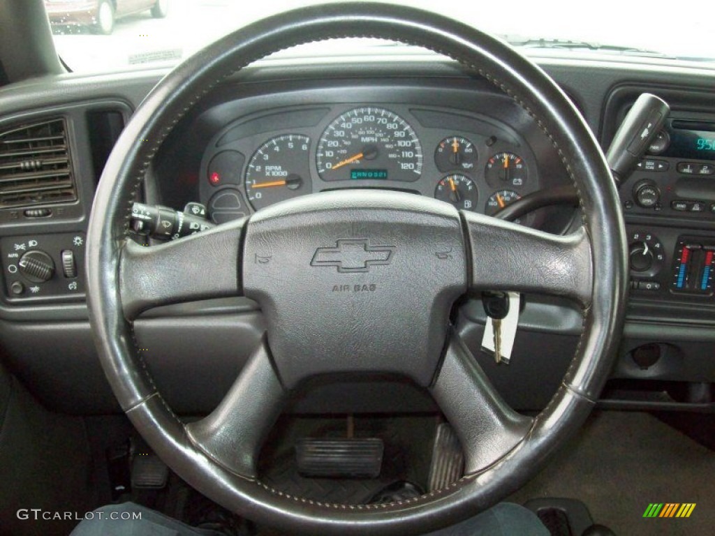 2004 Silverado 1500 LS Extended Cab 4x4 - Arrival Blue Metallic / Dark Charcoal photo #22