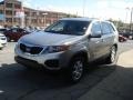 2013 Satin Metal Kia Sorento LX AWD  photo #4