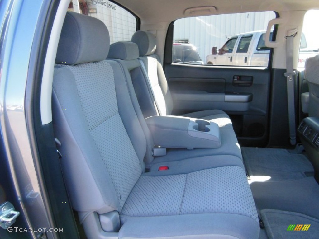 2010 Tundra SR5 CrewMax - Slate Gray Metallic / Graphite Gray photo #9