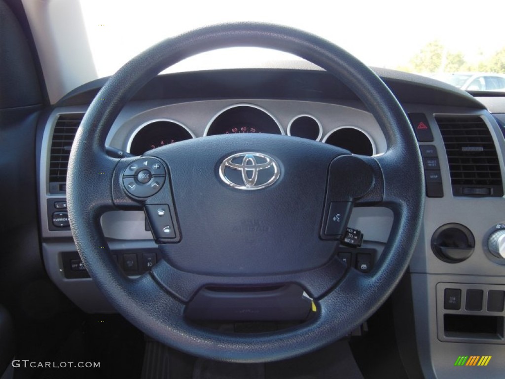 2010 Tundra SR5 CrewMax - Slate Gray Metallic / Graphite Gray photo #15