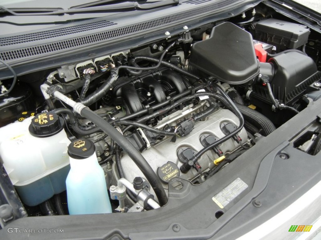 2010 Ford Edge Sport 3.5 Liter DOHC 24-Valve iVCT Duratec V6 Engine Photo #71973019