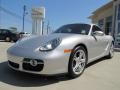 Arctic Silver Metallic 2007 Porsche Cayman Standard Cayman Model Exterior