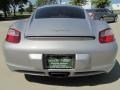 2007 Arctic Silver Metallic Porsche Cayman   photo #9