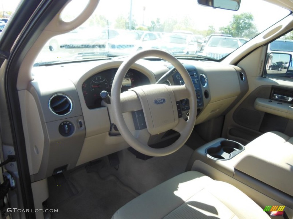 2008 F150 XLT SuperCrew - Pueblo Gold Metallic / Tan photo #12