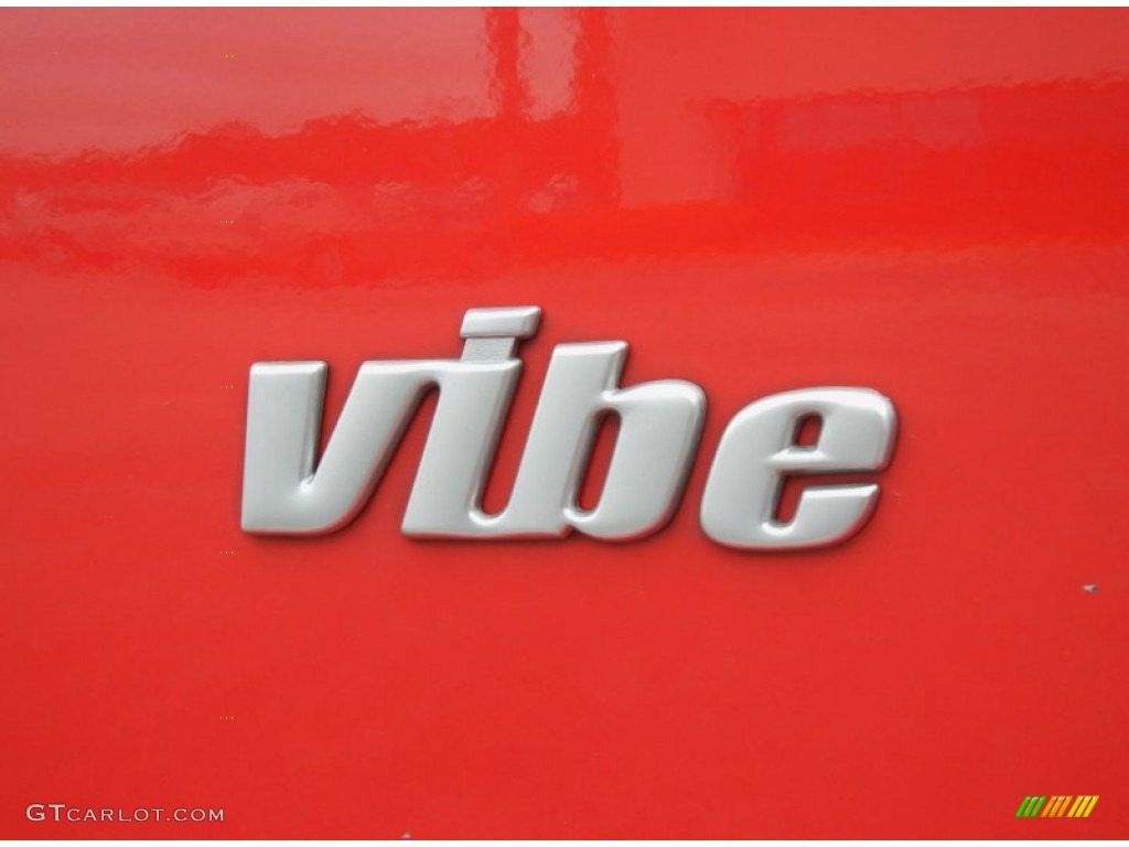 2005 Vibe  - Lava Red Metallic / Graphite photo #9