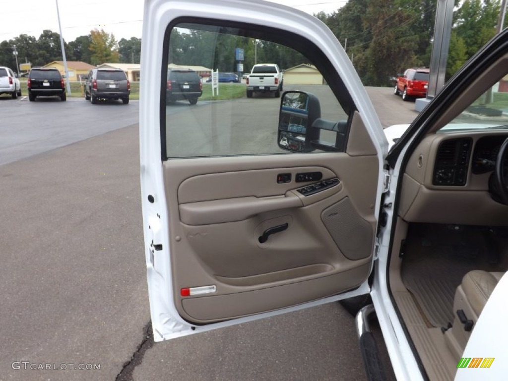 2007 Silverado 3500HD Classic LT Crew Cab 4x4 Dually - Summit White / Tan photo #16