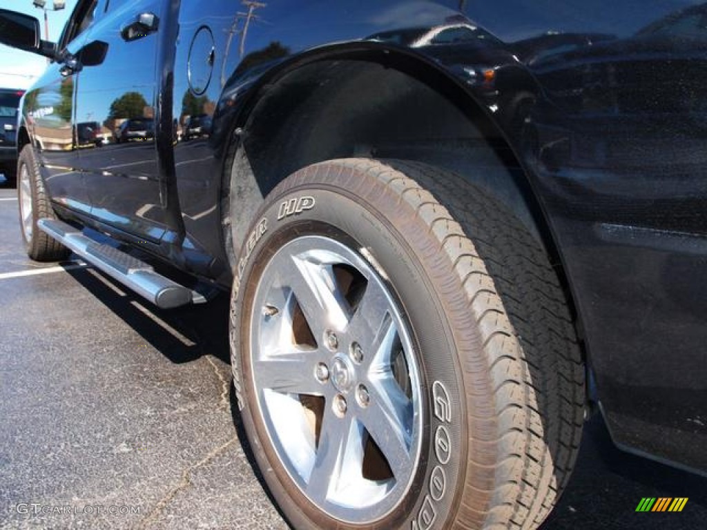 2011 Ram 1500 Sport Crew Cab 4x4 - Brilliant Black Crystal Pearl / Dark Slate Gray photo #4