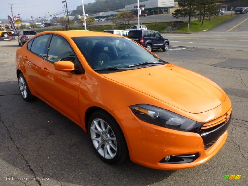 Header Orange 2013 Dodge Dart Rallye Exterior Photo #71975050