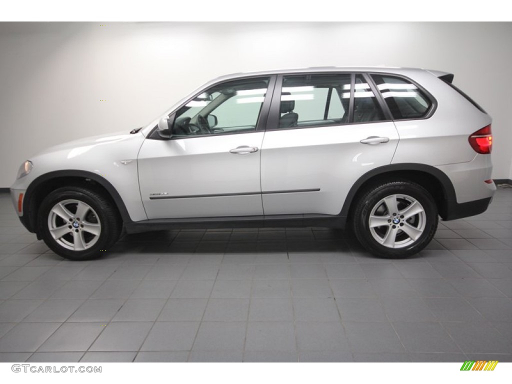 2011 X5 xDrive 35i - Titanium Silver Metallic / Black photo #2