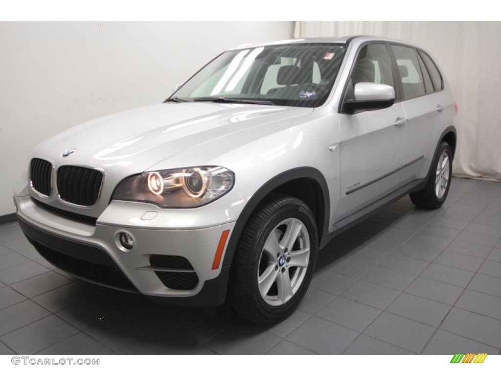 2011 X5 xDrive 35i - Titanium Silver Metallic / Black photo #6