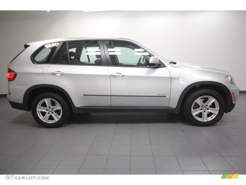 2011 X5 xDrive 35i - Titanium Silver Metallic / Black photo #8