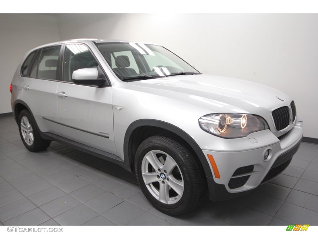 2011 X5 xDrive 35i - Titanium Silver Metallic / Black photo #9