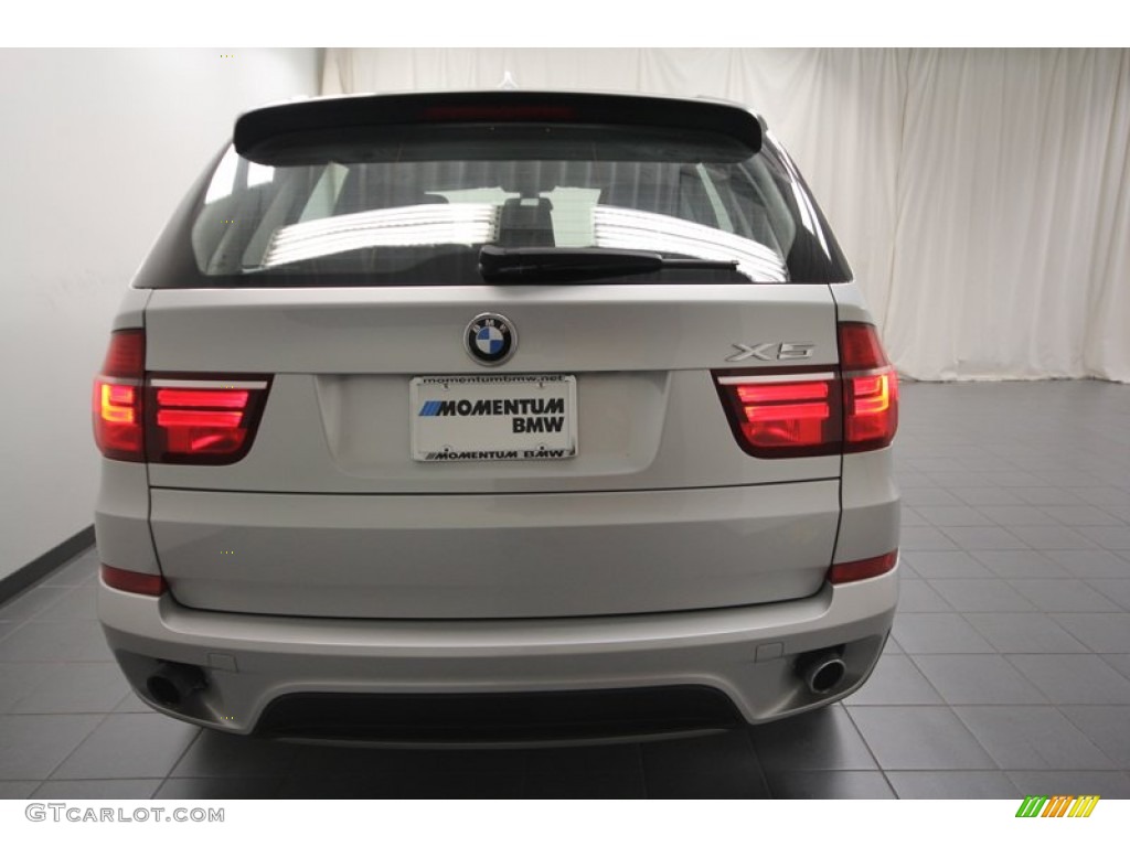 2011 X5 xDrive 35i - Titanium Silver Metallic / Black photo #12