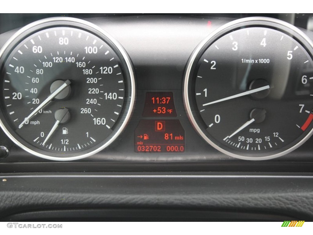 2011 X5 xDrive 35i - Titanium Silver Metallic / Black photo #39