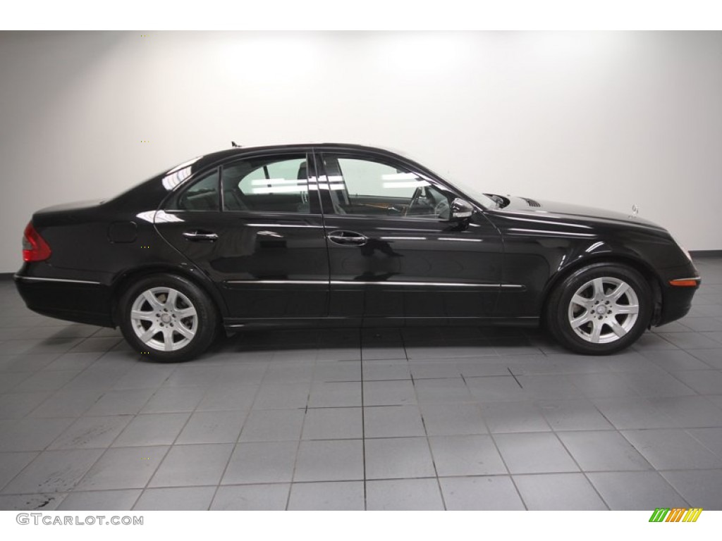 2008 E 320 BlueTEC Sedan - Black / Black photo #12