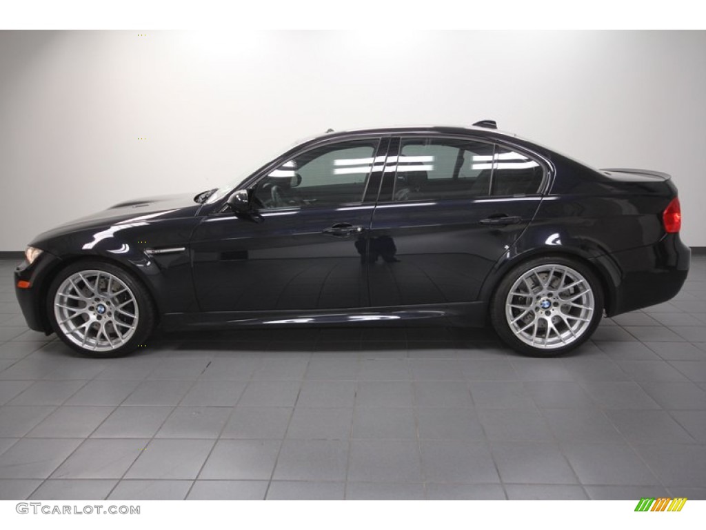 Jerez Black Metallic 2011 BMW M3 Sedan Exterior Photo #71976346