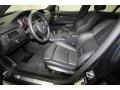 Black Novillo Leather Front Seat Photo for 2011 BMW M3 #71976364