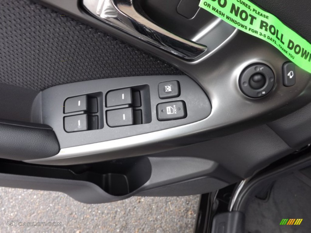 2013 Forte EX - Ebony Black / Black photo #14