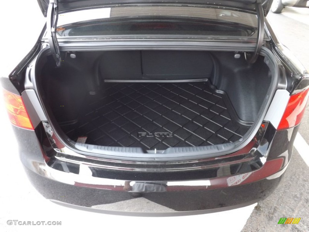 2013 Forte EX - Ebony Black / Black photo #17
