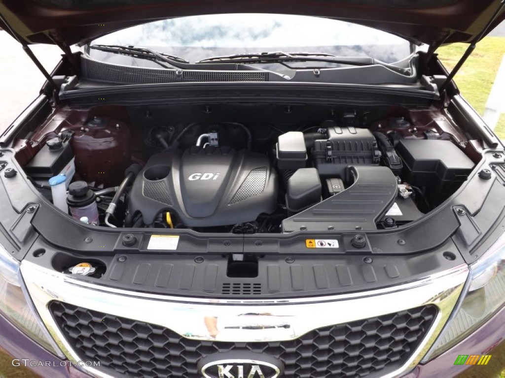 2013 Kia Sorento EX 2.4 Liter DOHC 16-Valve Dual CVVT 4 Cylinder Engine Photo #71976664