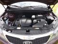 2.4 Liter DOHC 16-Valve Dual CVVT 4 Cylinder 2013 Kia Sorento EX Engine