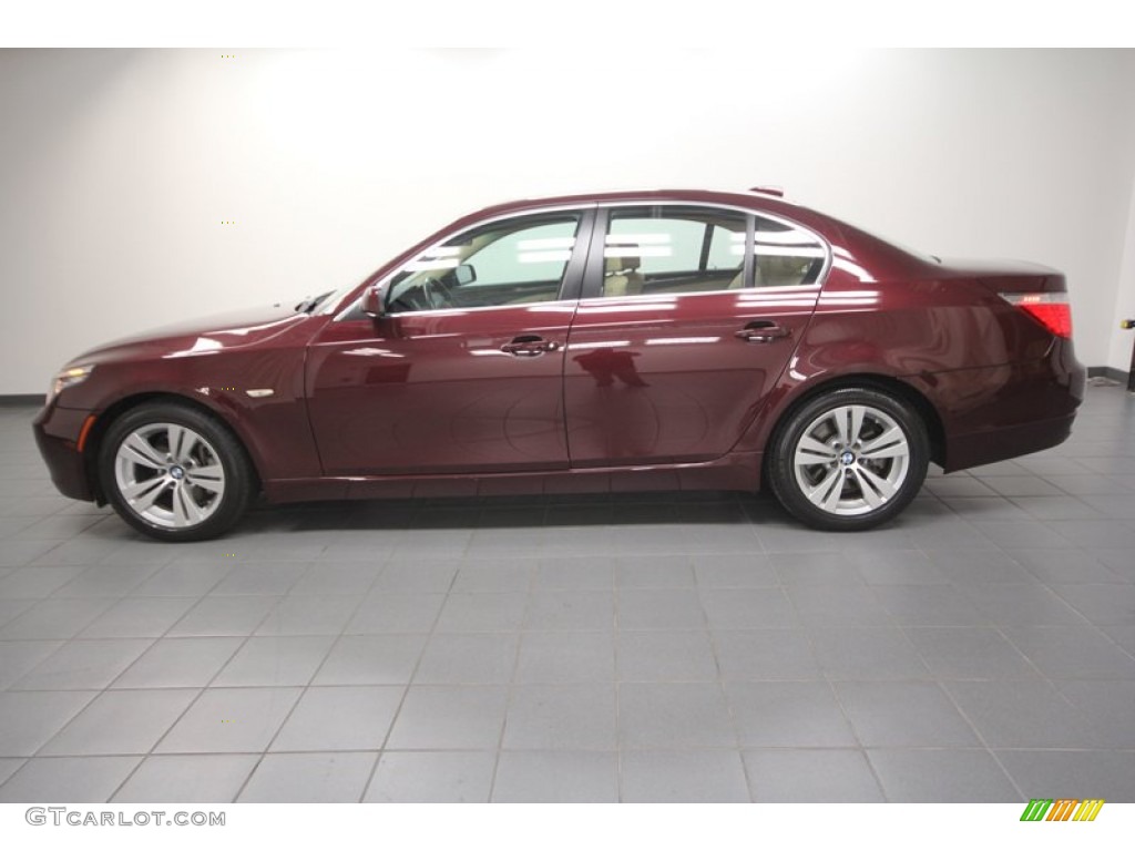 Barbera Red Metallic 2010 BMW 5 Series 528i Sedan Exterior Photo #71977000