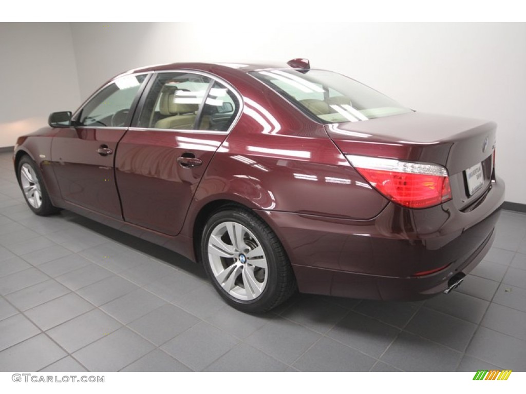 Barbera Red Metallic 2010 BMW 5 Series 528i Sedan Exterior Photo #71977015