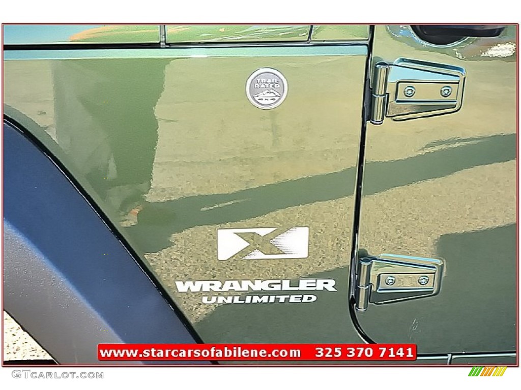 2008 Wrangler Unlimited X 4x4 - Jeep Green Metallic / Dark Slate Gray/Med Slate Gray photo #24