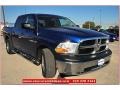 2010 Deep Water Blue Pearl Dodge Ram 1500 ST Crew Cab  photo #9