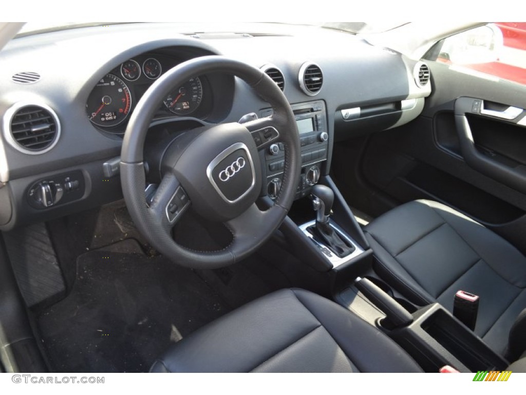 Black Interior 2010 Audi A3 2.0 TFSI Photo #71980971