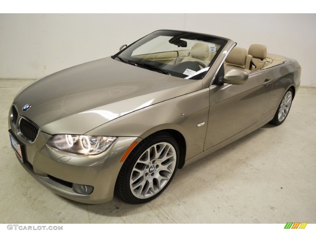 2010 3 Series 328i Convertible - Platinum Bronze Metallic / Cream Beige photo #7