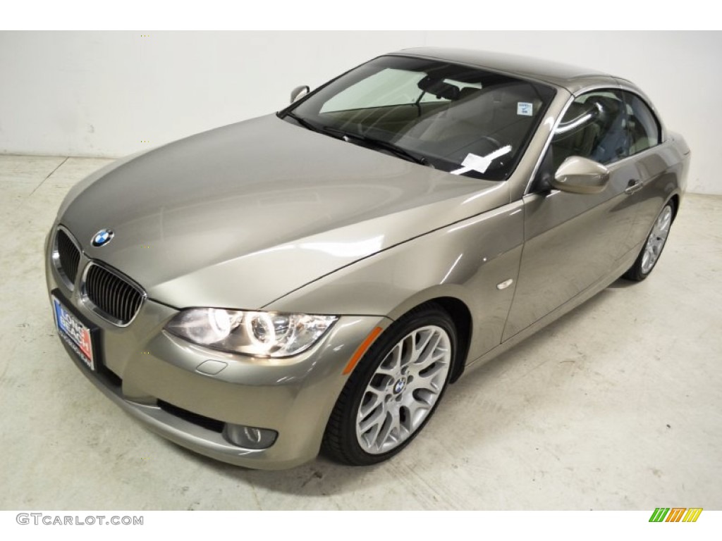 2010 3 Series 328i Convertible - Platinum Bronze Metallic / Cream Beige photo #17