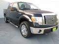 2011 Tuxedo Black Metallic Ford F150 XLT SuperCrew 4x4  photo #1