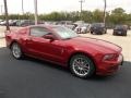 2013 Red Candy Metallic Ford Mustang V6 Premium Coupe  photo #9