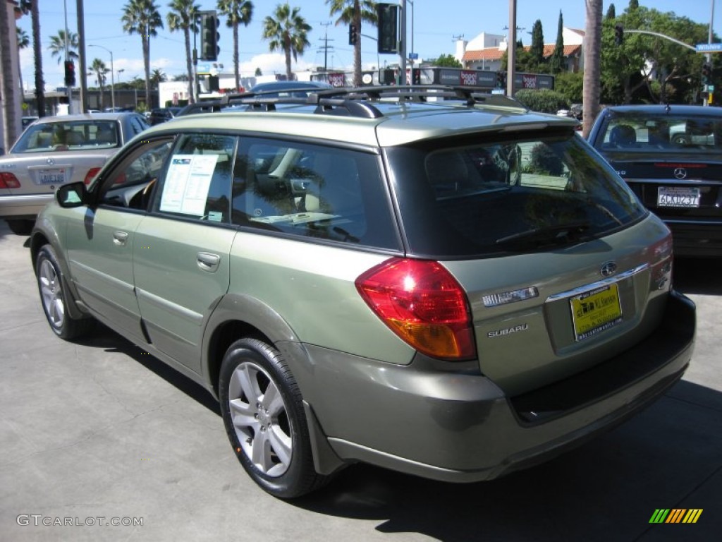 2006 Outback 3.0 R L.L.Bean Edition Wagon - Willow Green Opalescent / Taupe photo #7